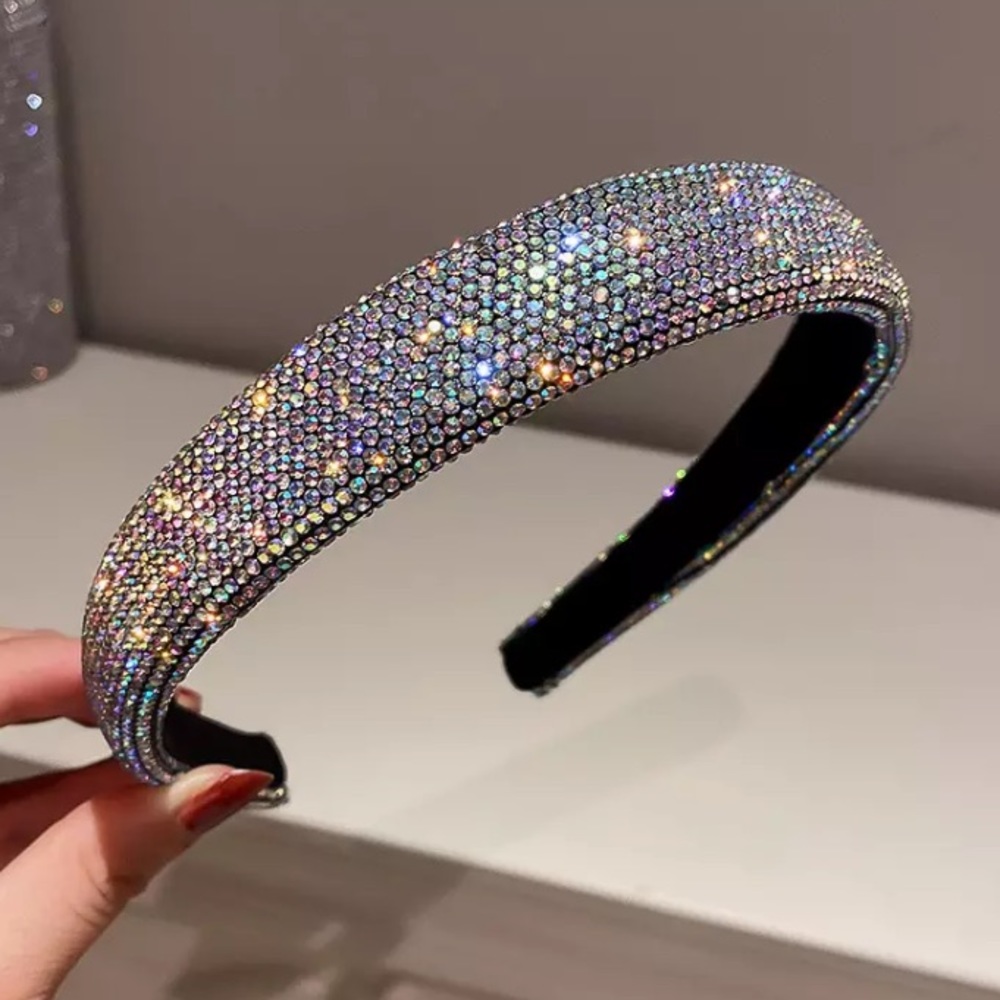 🌟 Luxury Rhinestone Crystals Headband